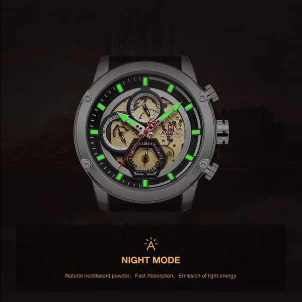 naviforce mens watches brand luxury quartz watch men leather waterproof wristwatches calendar male clock relogio masculino cj191213, Slivery;brown
naviforce mens watches brand luxury quartz watch men leather waterproof wristwatches calendar male clock relogio masculino cj191213, Slivery;brown