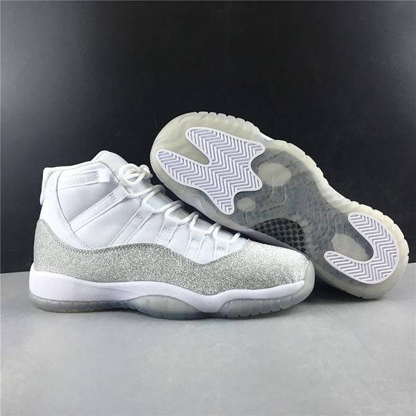 11 wmns metallic silver white vast grey women men basketball shoes 11s jumpman designer sports mens trainer sneakers ar07, White;red
11 wmns metallic silver white vast grey women men basketball shoes 11s jumpman designer sports mens trainer sneakers ar07, White;red