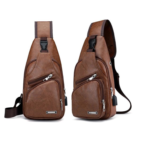 men shoulder chest bag usb charging pu leather zipper fashion for mobile phone cun 668
men shoulder chest bag usb charging pu leather zipper fashion for mobile phone cun 668