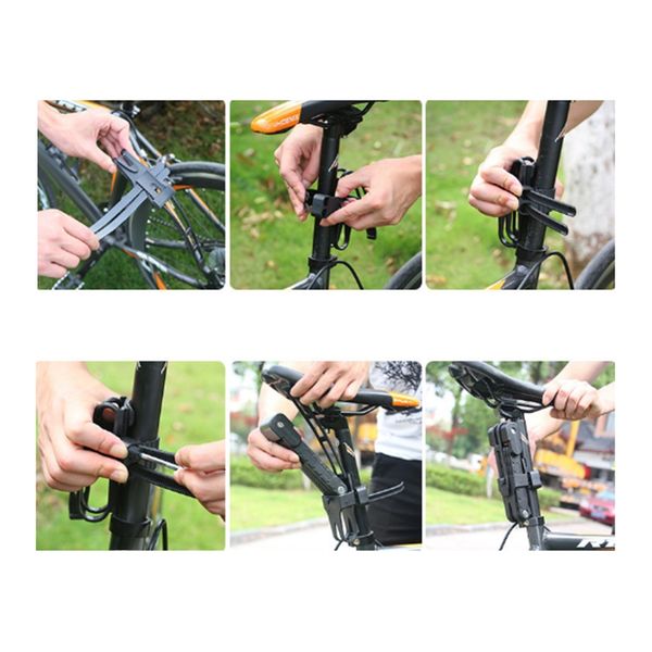 folding bicycle lock steel portable bike lock security cable locks anti-theft combination mountain bike riding tools lock
folding bicycle lock steel portable bike lock security cable locks anti-theft combination mountain bike riding tools lock