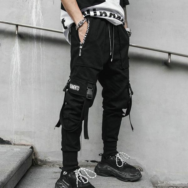2020 spring hip hop joggers men black harem pants multi-pocket ribbons man sweatpants streetwear casual mens pants
2020 spring hip hop joggers men black harem pants multi-pocket ribbons man sweatpants streetwear casual mens pants