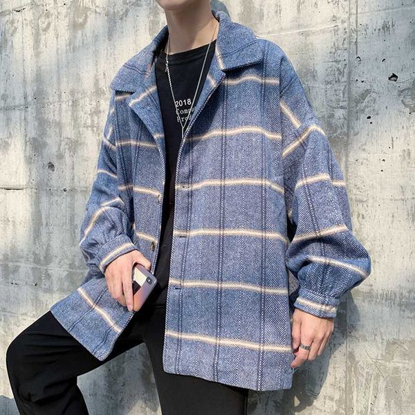 2020 winter new couple personality trend korean loose harajuku casual reflective plaid student net red woolen jacket, Black
2020 winter new couple personality trend korean loose harajuku casual reflective plaid student net red woolen jacket, Black