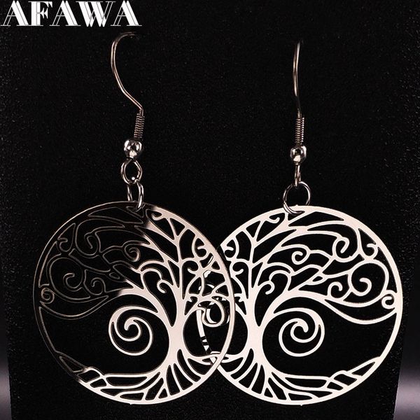 2019 fashion stainless steel tree of life drop earrings women silver color bohemian earrings jewelry pendientes mujer e612509
2019 fashion stainless steel tree of life drop earrings women silver color bohemian earrings jewelry pendientes mujer e612509