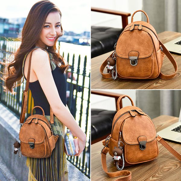 2020 new backpack ladies korean version of the fresh dual-use backpack mini simple women's
2020 new backpack ladies korean version of the fresh dual-use backpack mini simple women's