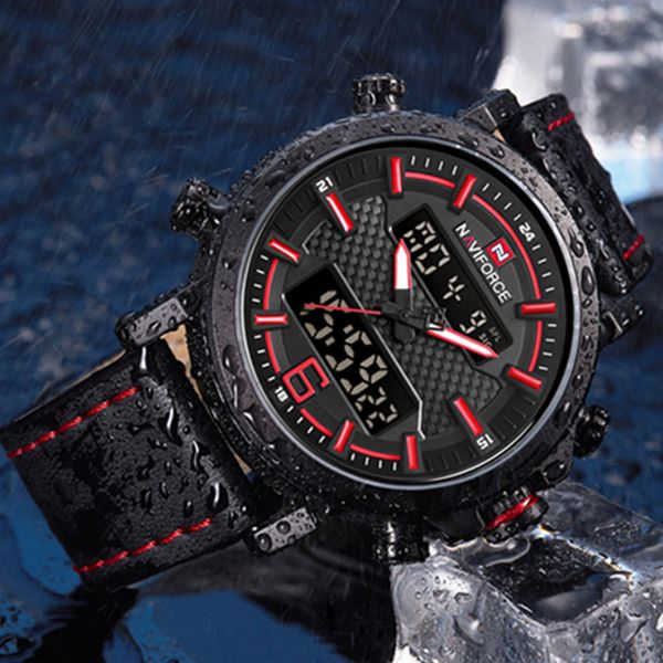 naviforce brand watch men quartz men sport watch waterproof 24 hour clock male wrist watches relogio masculino, Slivery;brown
naviforce brand watch men quartz men sport watch waterproof 24 hour clock male wrist watches relogio masculino, Slivery;brown