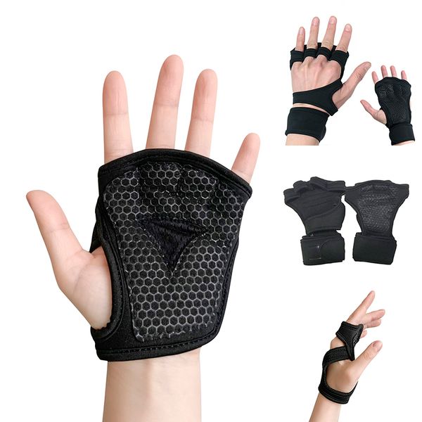 weightlifting gloves training gym grips fitness glove women men crossfit bodybuilding gymnastics wristbands hand palm protector, Black
weightlifting gloves training gym grips fitness glove women men crossfit bodybuilding gymnastics wristbands hand palm protector, Black