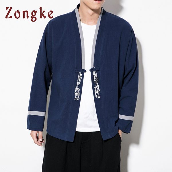 zongke chinese kimono cardigan jacket men embroidery streetwear japanese kimono men cardigan mens jacket coat 2019 spring, Black;brown
zongke chinese kimono cardigan jacket men embroidery streetwear japanese kimono men cardigan mens jacket coat 2019 spring, Black;brown