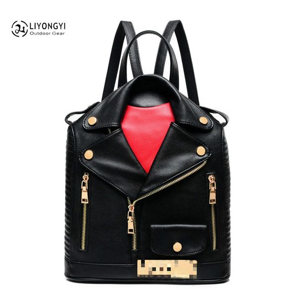 Unique clothe de ign women leather backpack female travel houlder women chool bag ac a main femme de marque luxe cuir 2018
Unique clothe de ign women leather backpack female travel houlder women chool bag ac a main femme de marque luxe cuir 2018