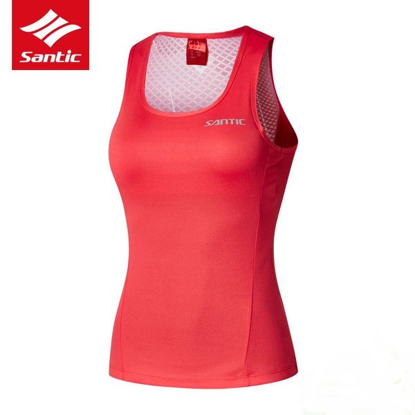 santic cycling jersey women sleeveless mtb road bicycle cycling clothing riding sport bike jersey with pads ropa ciclismo, Black;red
santic cycling jersey women sleeveless mtb road bicycle cycling clothing riding sport bike jersey with pads ropa ciclismo, Black;red