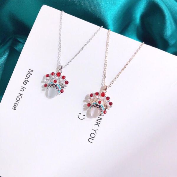 s925 sterling silver woman peking opera crown ethnic drama chinese style wedding necklace chalcedony pendant jewelry
s925 sterling silver woman peking opera crown ethnic drama chinese style wedding necklace chalcedony pendant jewelry