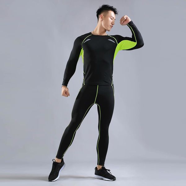 2pcs / set men's workout sports suit gym fitness compression clothes running jogging sport wear exercise workout tights, Black;blue
2pcs / set men's workout sports suit gym fitness compression clothes running jogging sport wear exercise workout tights, Black;blue