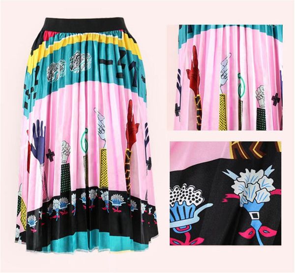 2020 woman summer dresses letters printed fashion pleated dresses elestic waist pleated skirts womens long skirt party dress clothing e3504, Black
2020 woman summer dresses letters printed fashion pleated dresses elestic waist pleated skirts womens long skirt party dress clothing e3504, Black