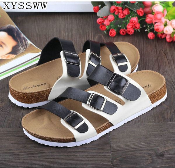 2018 new fashion men shoes cork slippers men slippers sandals summer beach shoes lovers flats sandals slides plus size 35-44, Black
2018 new fashion men shoes cork slippers men slippers sandals summer beach shoes lovers flats sandals slides plus size 35-44, Black