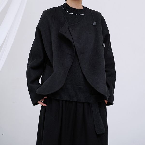 сыпучие fit black split joint большой размер short шерстяные пальто ветровки новые длинные рукава женщины моды tide осень зима 2020
сыпучие fit black split joint большой размер short шерстяные пальто ветровки новые длинные рукава женщины моды tide осень зима 2020