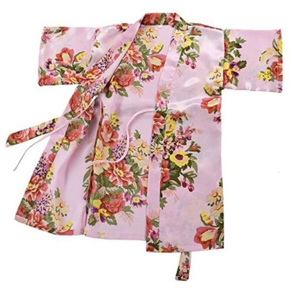 Baby Girls Silk Satin Kimono Robe Bathrobe Nightgown Flower Sleepwear Pajamas Half Sleeve Nightwear Kids Girl 2-11T
Baby Girls Silk Satin Kimono Robe Bathrobe Nightgown Flower Sleepwear Pajamas Half Sleeve Nightwear Kids Girl 2-11T