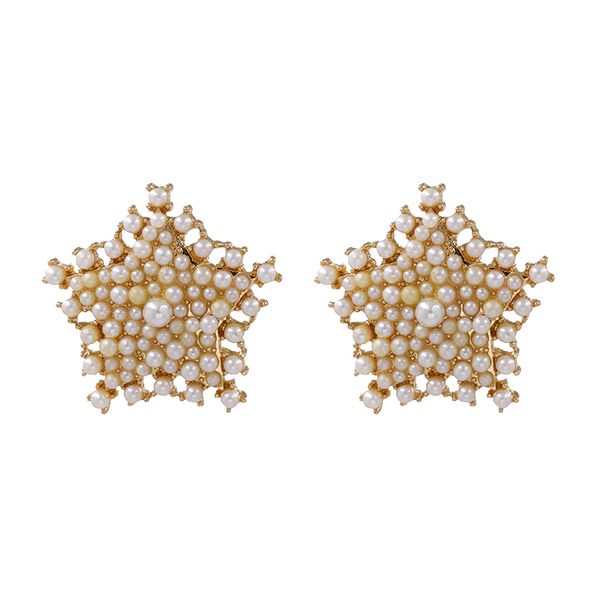 fashion white imitation pearls star stud earrings for woman colorful crystal statement earrings female jewelry gifts, Golden;silver
fashion white imitation pearls star stud earrings for woman colorful crystal statement earrings female jewelry gifts, Golden;silver