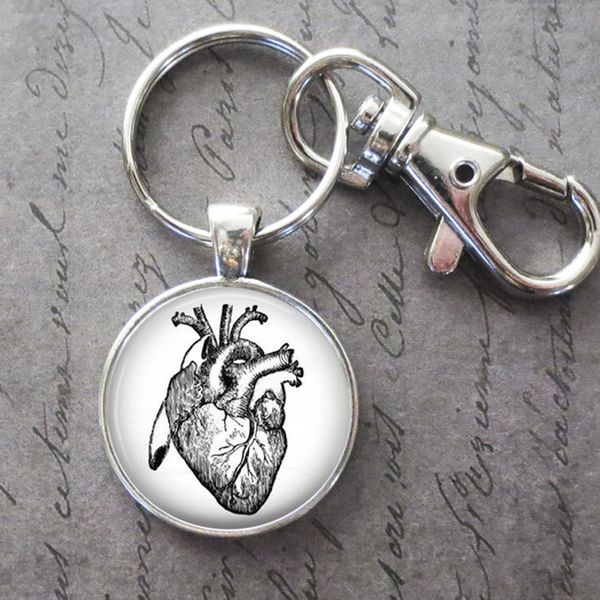black white anatomical heart key ring key chain buckle pendant birthday festival anniversary gift jewelry accessories, Slivery;golden
black white anatomical heart key ring key chain buckle pendant birthday festival anniversary gift jewelry accessories, Slivery;golden