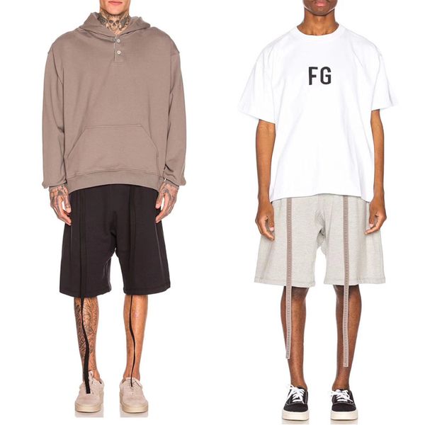 mens designer shorts fog essential shorts for men loose style hip hop streetwear with 2 colors fashion style, White;black
mens designer shorts fog essential shorts for men loose style hip hop streetwear with 2 colors fashion style, White;black