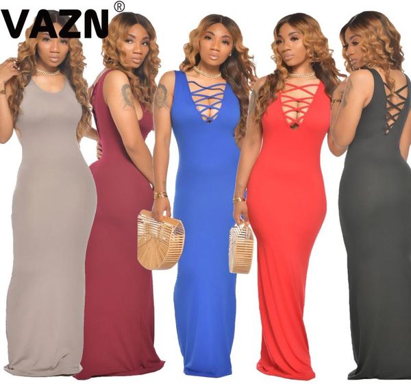 casual dresses vazn chic 2021 summer lady 5 colors solid long trumpet dress sleeveless o-neck special v-neck wine party, Black;gray
casual dresses vazn chic 2021 summer lady 5 colors solid long trumpet dress sleeveless o-neck special v-neck wine party, Black;gray