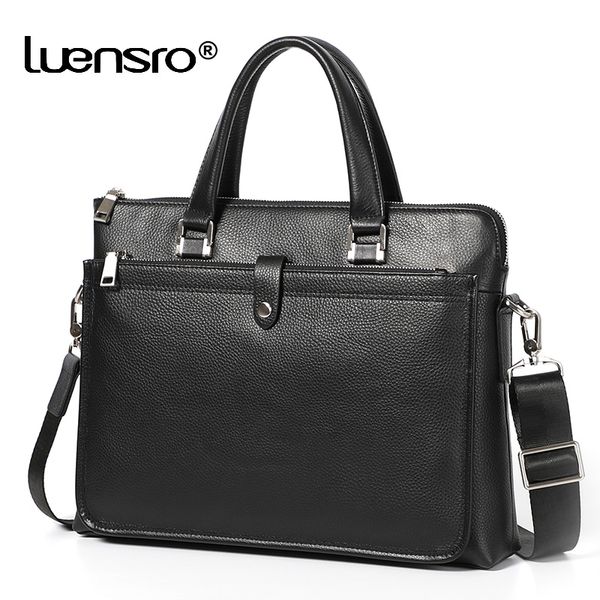 luensro 2019 new briefcase genuine leather male handbag anti theft shoulder lapmen bags business men's briefcase
luensro 2019 new briefcase genuine leather male handbag anti theft shoulder lapmen bags business men's briefcase