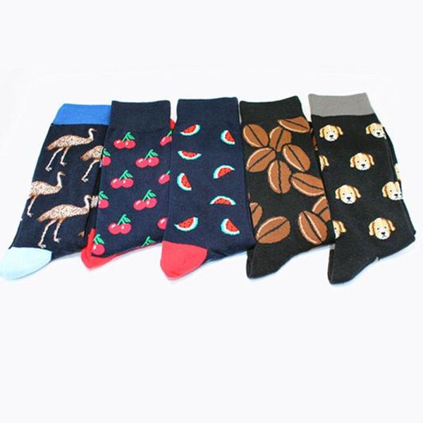 cartoon pattern print socks cherry coffee beans watermelon dog snake anchor cactus feather cute funny fashion men cotton sock, Black
cartoon pattern print socks cherry coffee beans watermelon dog snake anchor cactus feather cute funny fashion men cotton sock, Black