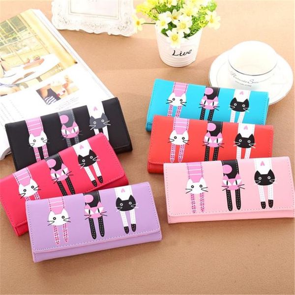zhdaor women cat pattern coin purse long wallet card holders handbag clutch portfel cuzdan billetera carteira 40ma11, Red;black
zhdaor women cat pattern coin purse long wallet card holders handbag clutch portfel cuzdan billetera carteira 40ma11, Red;black