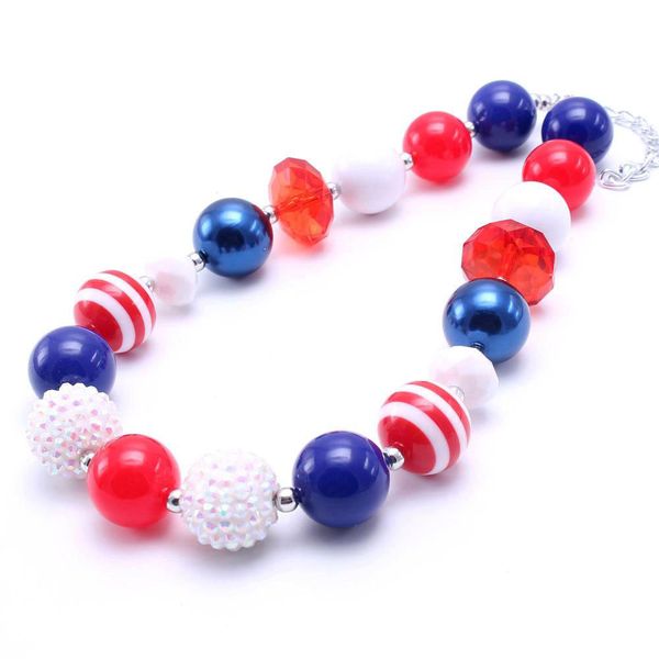 4th july design baby kid chunky necklace fashion toddlers girls bubblegum bead chunky necklace jewelry gift for children, Silver
4th july design baby kid chunky necklace fashion toddlers girls bubblegum bead chunky necklace jewelry gift for children, Silver
