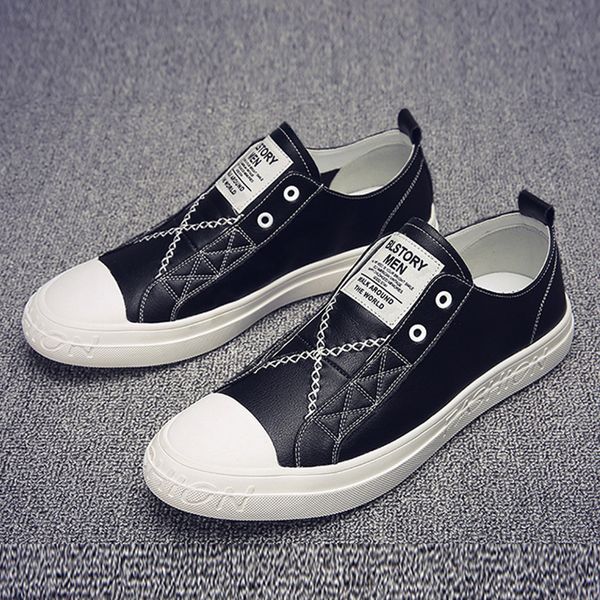 genuine leather shoes men sneakers 2020 fashion black white shoes flat cow leather men casual male footwear ka2212
genuine leather shoes men sneakers 2020 fashion black white shoes flat cow leather men casual male footwear ka2212