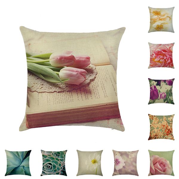 floral decorative cushion cover linen pillow case throw pillow cover printed pillowcase sofa bed car cushion home decor
floral decorative cushion cover linen pillow case throw pillow cover printed pillowcase sofa bed car cushion home decor