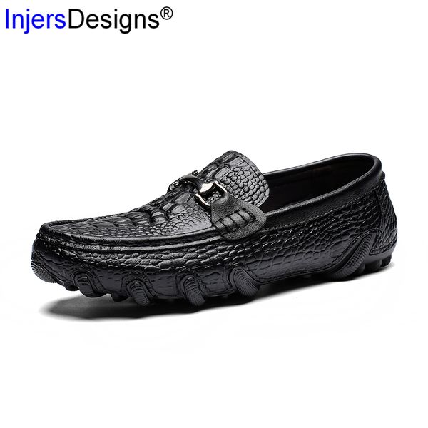 plus size 38-47 men loafers fashion crocodile embossed boat shoes soft moccasins genuine leather men casual shoes, Black
plus size 38-47 men loafers fashion crocodile embossed boat shoes soft moccasins genuine leather men casual shoes, Black