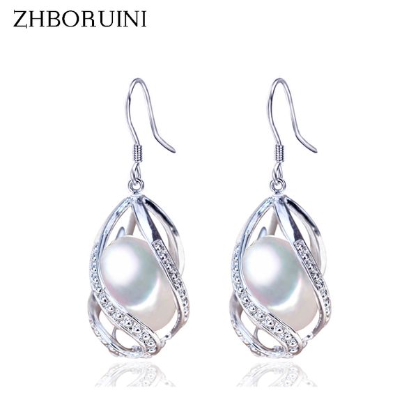 zhboruini pearl earrings water drop beads earring natural freshwater pearl 925 sterling silver jewelry for women cage wholesale
zhboruini pearl earrings water drop beads earring natural freshwater pearl 925 sterling silver jewelry for women cage wholesale