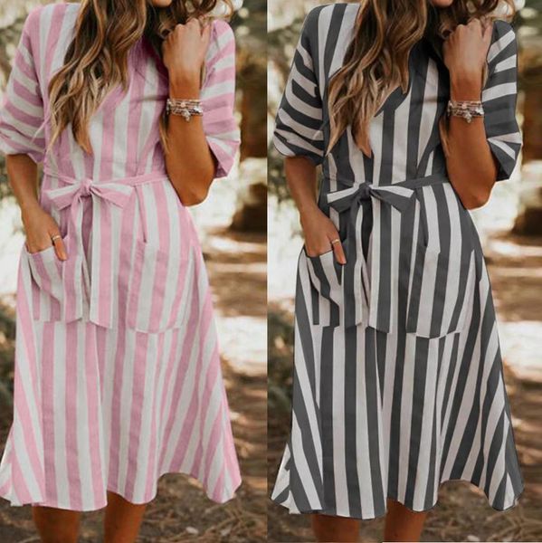 long sleeve shirt dress 2019 summer chiffon boho beach dresses women casual striped print a-line long party dress vestidos, Black;gray
long sleeve shirt dress 2019 summer chiffon boho beach dresses women casual striped print a-line long party dress vestidos, Black;gray
