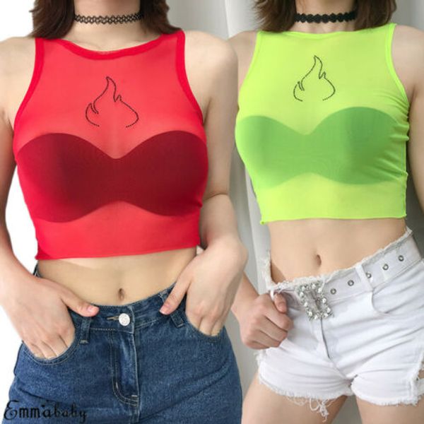 2019 new summer fashion latest women ladies sleeveless see through mesh fishnet crop shirt tank vest, White
2019 new summer fashion latest women ladies sleeveless see through mesh fishnet crop shirt tank vest, White