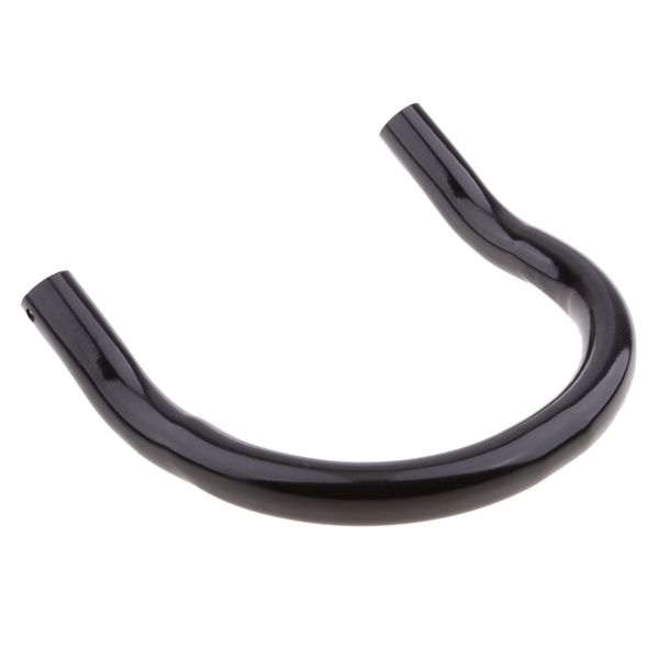 230mm motorcycle retro rear seat loop frame hoop tracker end upswept - black 
230mm motorcycle retro rear seat loop frame hoop tracker end upswept - black