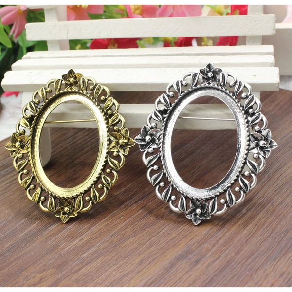 fit 30x40mm vintage овал blank установка лицевой панели blank base кабошон брошь с базой для diy брошь 3шт / серия k05366, Silver
fit 30x40mm vintage овал blank установка лицевой панели blank base кабошон брошь с базой для diy брошь 3шт / серия k05366, Silver