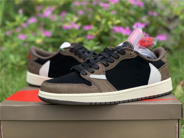 2020 released travis scott x 1s low og sp black dark mocha-university red-sail men basketball shoes outdoor sneakers with original box
2020 released travis scott x 1s low og sp black dark mocha-university red-sail men basketball shoes outdoor sneakers with original box