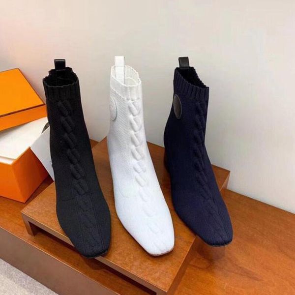2019 high heels boots women stretch boots knitting shoes women ankle autumn new size 35-40, Black
2019 high heels boots women stretch boots knitting shoes women ankle autumn new size 35-40, Black