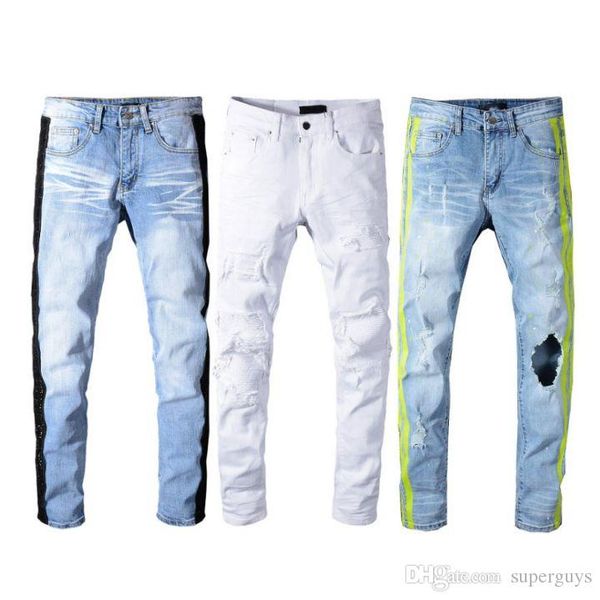 skinny mens biker jeans white blue black brand designer us 28~40 slim fit motorcycle biker denim men hip hop jeans 591 592 593
skinny mens biker jeans white blue black brand designer us 28~40 slim fit motorcycle biker denim men hip hop jeans 591 592 593