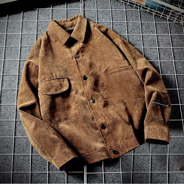 men's jackets mens spring autumn fashion thicken casual long sleeve solid corduroy coat casaco masculino, Black;brown
men's jackets mens spring autumn fashion thicken casual long sleeve solid corduroy coat casaco masculino, Black;brown