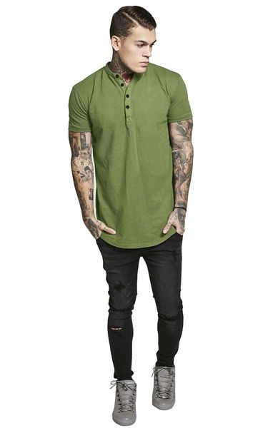 summer mens tshirts short sleeve button crew neck fashion slim male clothing, White;black
summer mens tshirts short sleeve button crew neck fashion slim male clothing, White;black