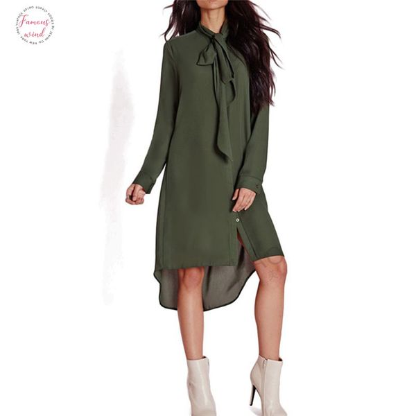 new long sleeve shirts dresses irregular elegant bow tie chiffon tunic loose autumn women dress work office dress gv436, Black;gray
new long sleeve shirts dresses irregular elegant bow tie chiffon tunic loose autumn women dress work office dress gv436, Black;gray