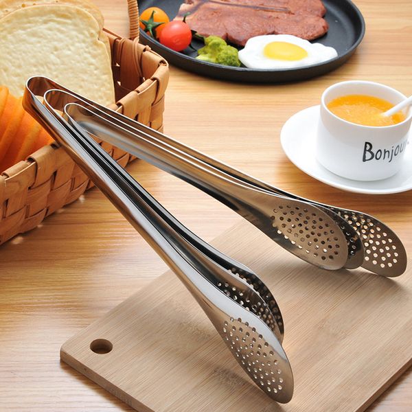 kitchen tools 3 size length stainless steel durable food clip hollow out design delicate multi-purpose thicken grill clip dh0613-3
kitchen tools 3 size length stainless steel durable food clip hollow out design delicate multi-purpose thicken grill clip dh0613-3