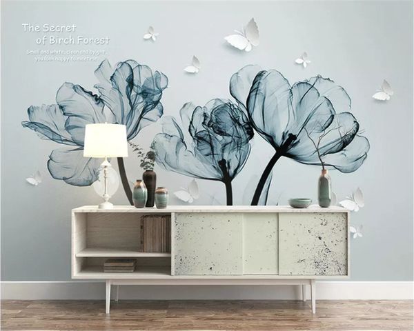 thicken fashion decorative painting stereo 3d wallpaper 3d fantasy blue flowers tv background wall papers home decor
thicken fashion decorative painting stereo 3d wallpaper 3d fantasy blue flowers tv background wall papers home decor