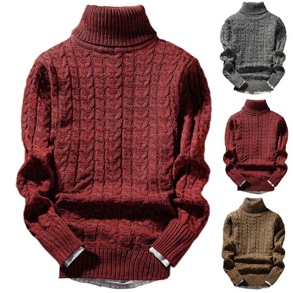 winter sweater men solid color turtleneck sweater pullover business casual slim basic warm long sleeve top, White;black
winter sweater men solid color turtleneck sweater pullover business casual slim basic warm long sleeve top, White;black