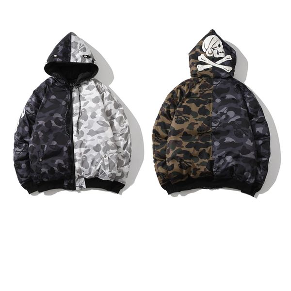 winter mens designer jacket aape tide brand fashion popular coat shark head skull dark outdoor leisure personality wild hooded jackets, Black
winter mens designer jacket aape tide brand fashion popular coat shark head skull dark outdoor leisure personality wild hooded jackets, Black