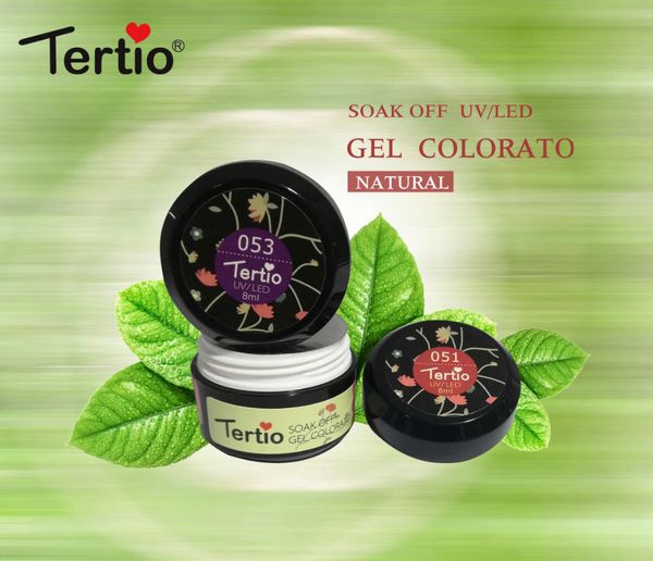 tertio soak off gel nail colorato for manicure 8ml black bottles 108 colors for your choose
tertio soak off gel nail colorato for manicure 8ml black bottles 108 colors for your choose