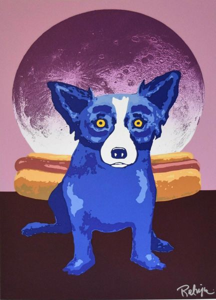 george rodrigue blue dog lunar buns home decor handpainted &hd print oil painting on canvas wall art canvas pictures 200116
george rodrigue blue dog lunar buns home decor handpainted &hd print oil painting on canvas wall art canvas pictures 200116
