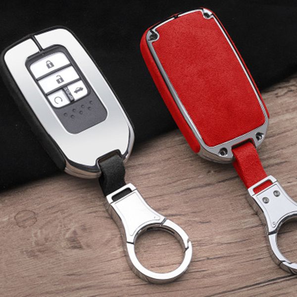 alloy leather car key cover case for pilot 2015 2016 2017 2018 buttons remote intelligence key
alloy leather car key cover case for pilot 2015 2016 2017 2018 buttons remote intelligence key