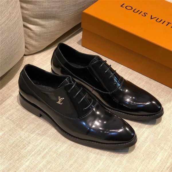 52 style men's dress shoes leather metal button fashion peas shoes men's flat casual shoes with original packaging, Black
52 style men's dress shoes leather metal button fashion peas shoes men's flat casual shoes with original packaging, Black