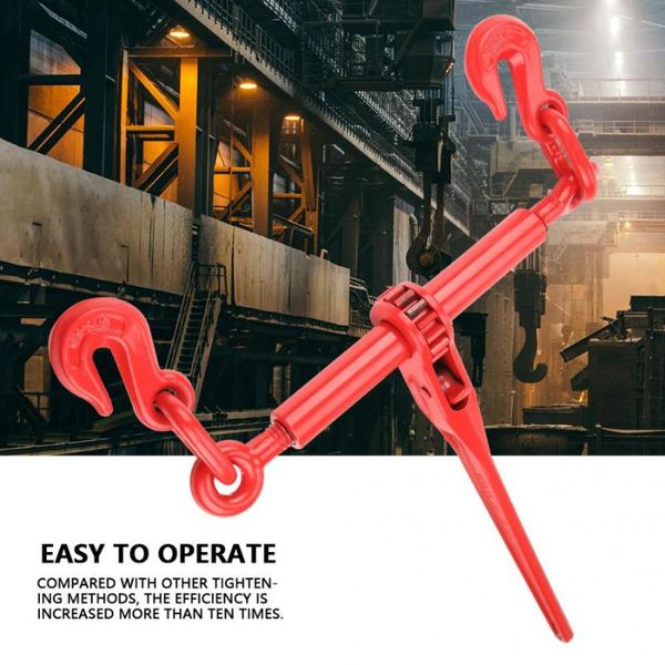 2pcs ratchet load lever binder 5/16 - 3/8" chain hook tie down rigging equipment hoist
2pcs ratchet load lever binder 5/16 - 3/8" chain hook tie down rigging equipment hoist